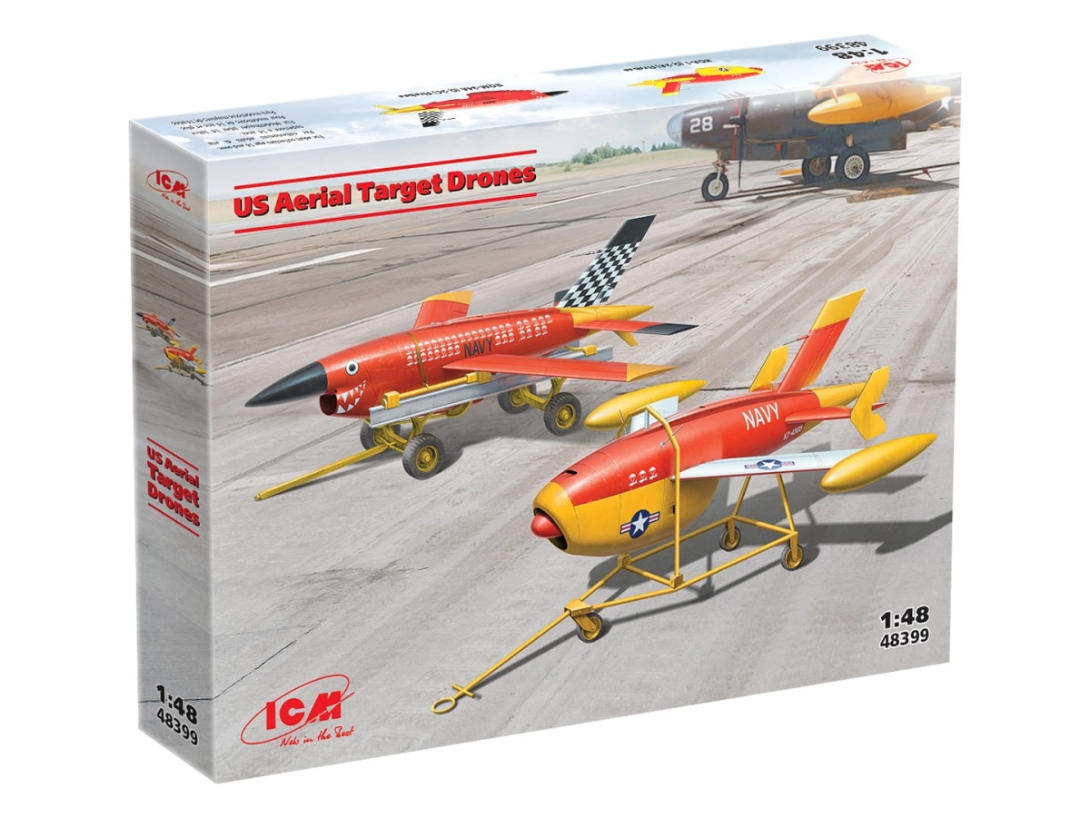 Zdjęcie dodatkowe produktu US Aerial Target Drones 1:48 ICM 48399