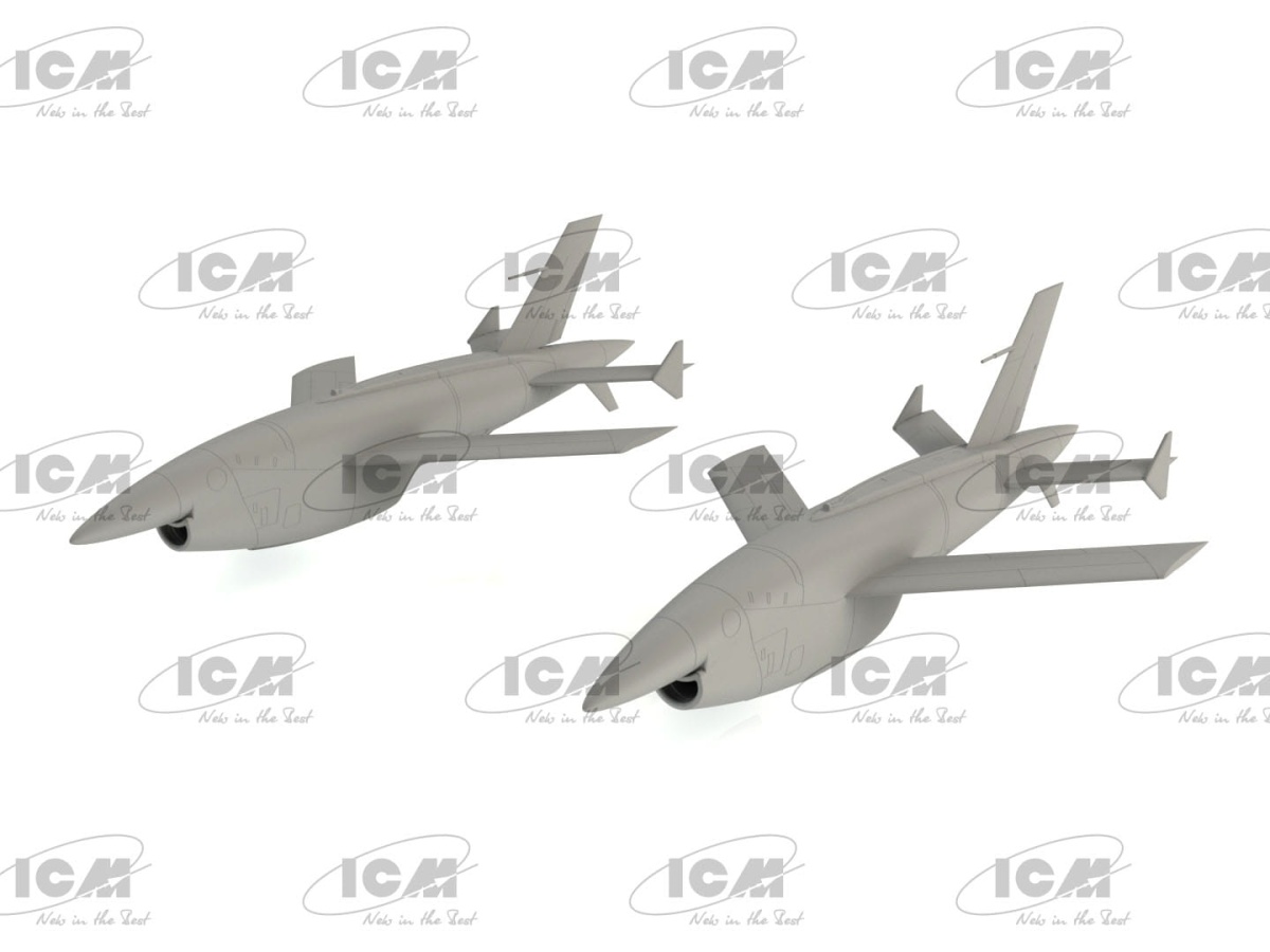 Zdjęcie dodatkowe produktu BQM-34А (Q-2C) Firebee 1:48 ICM 48403