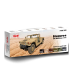 Zdjęcie główne produktu Acrylic paints set for Humvee US military cars ICM 3059