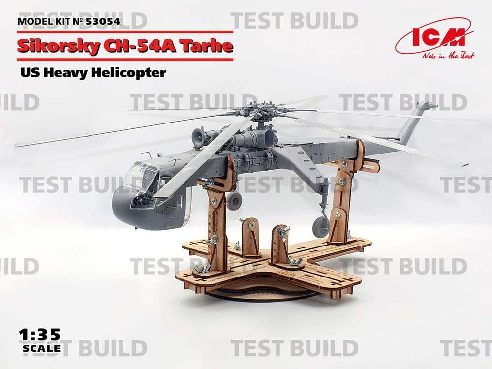 Zdjęcie dodatkowe produktu Sikorsky CH-54A Tarhe 1:35 ICM 53054