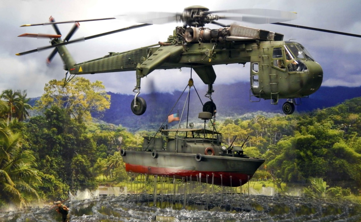 Zdjęcie dodatkowe produktu Sikorsky CH-54A Tarhe 1:35 ICM 53054