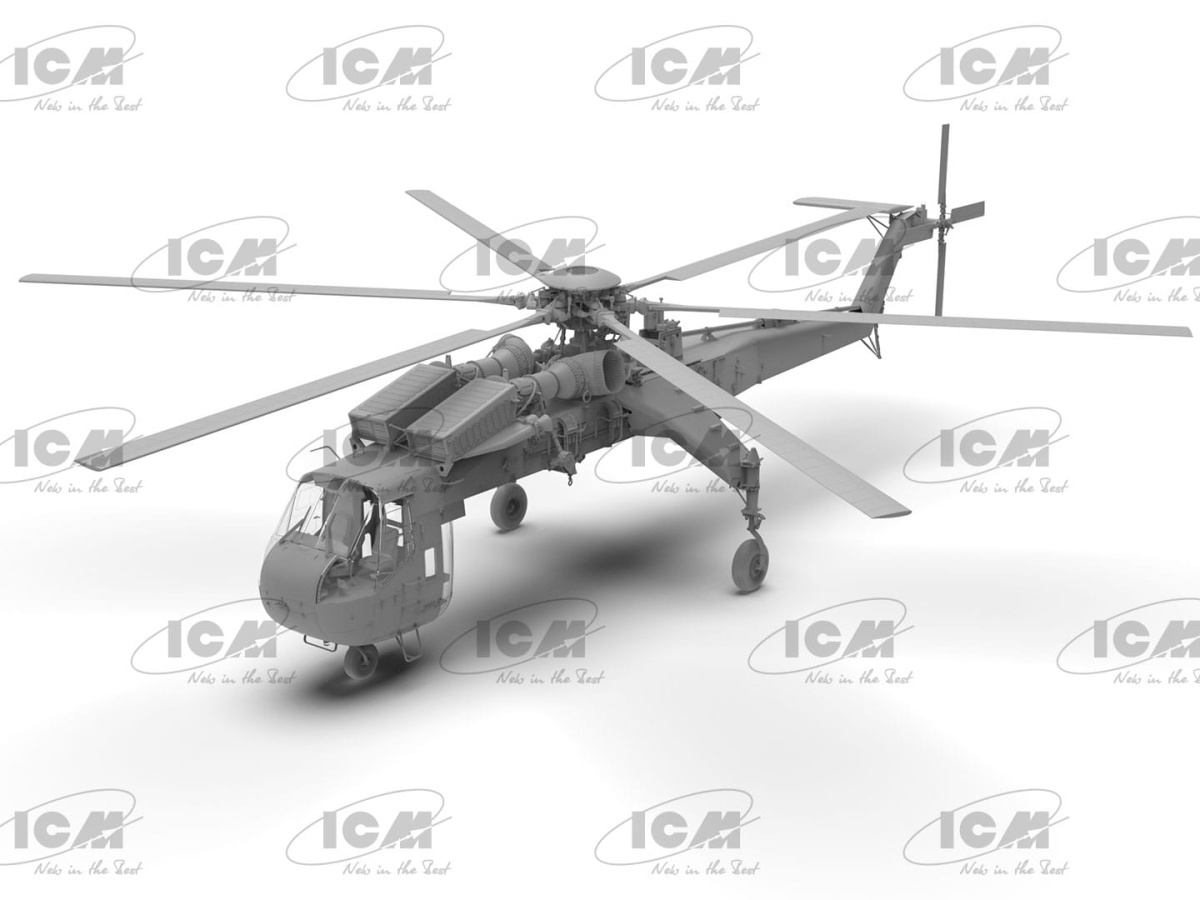 Zdjęcie dodatkowe produktu Sikorsky CH-54A Tarhe 1:35 ICM 53054