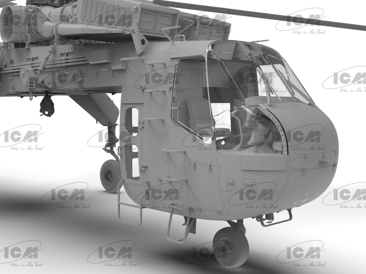 Zdjęcie dodatkowe produktu Sikorsky CH-54A Tarhe 1:35 ICM 53054