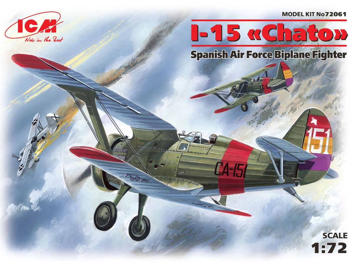 Zdjęcie główne produktu I-15 Chato 1:72 ICM 72061