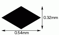 Zdjęcie dodatkowe produktu Modeling Mesh Lozenge Medium Hasegawa PA21