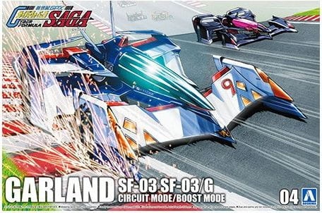 Garland Sf-03 Sf-03/g Circuit Mode/boost Mode 1:24 Aoshima 05906