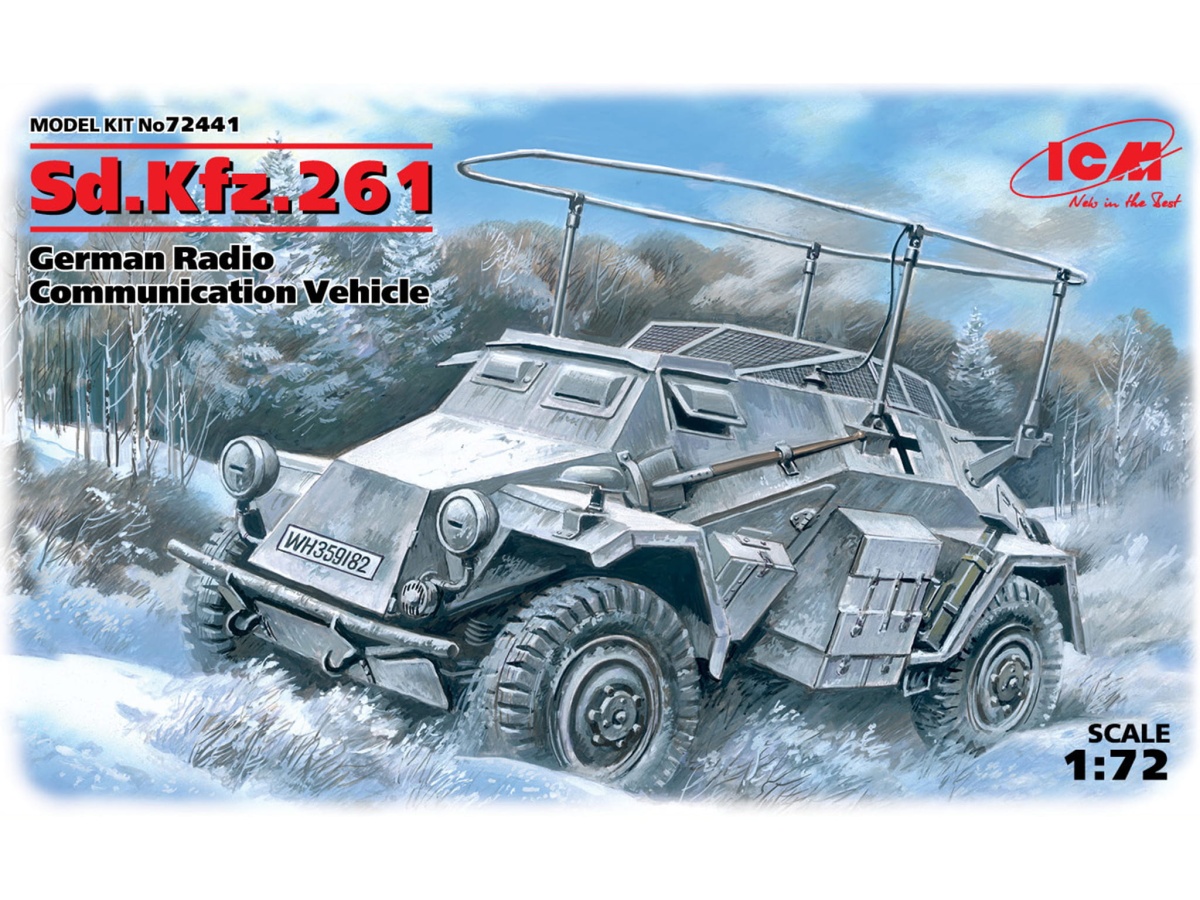 Zdjęcie główne produktu Sd.Kfz.261 1:72 ICM 72441