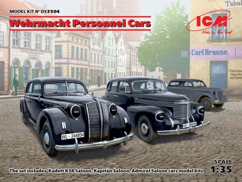 Wehrmacht Personnel Cars 1:35 ICM DS3504