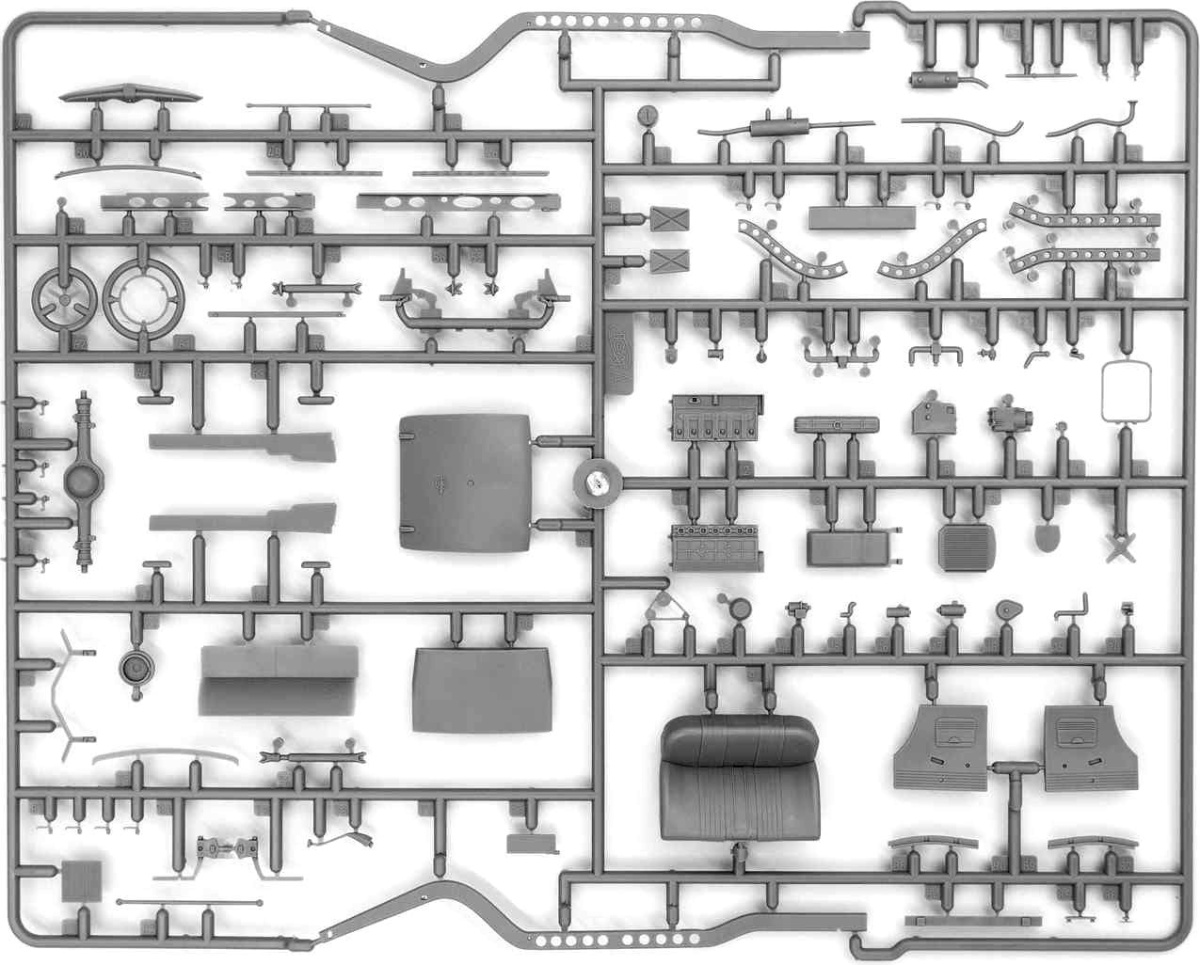 Zdjęcie dodatkowe produktu Wehrmacht Personnel Cars 1:35 ICM DS3504