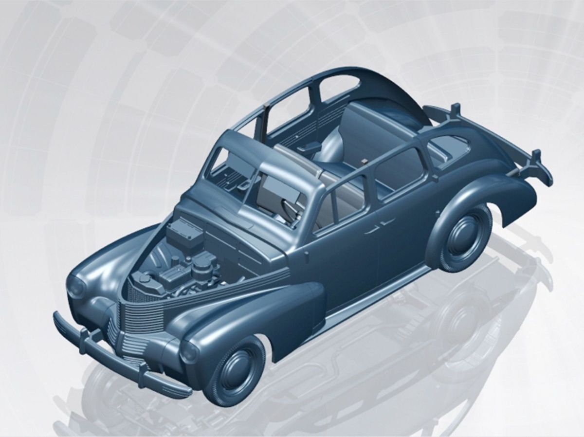 Zdjęcie dodatkowe produktu Wehrmacht Personnel Cars 1:35 ICM DS3504