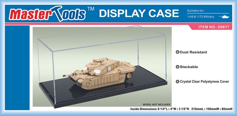 Zdjęcie dodatkowe produktu Gablotka 210x100x80mm Display Case Trumpeter 09817