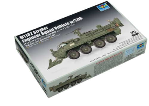 M1132 Stryker Engineer Squad Vehicle With SOB 1:72 Trumpeter 07456