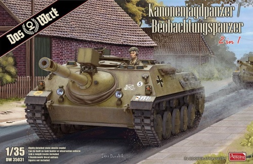 Kanonenjagdpanzer / Beobachtungspanzer 1:35 Das Werk 35031