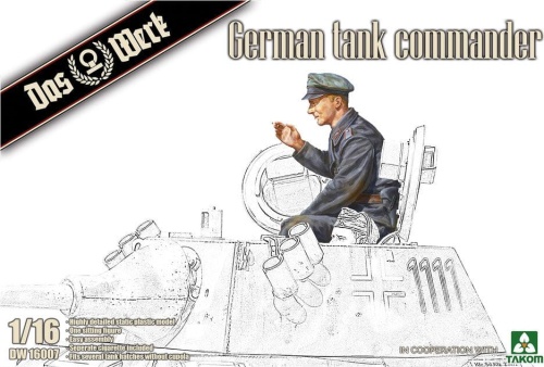 German Tank Commander 1:16 Das Werk 16007
