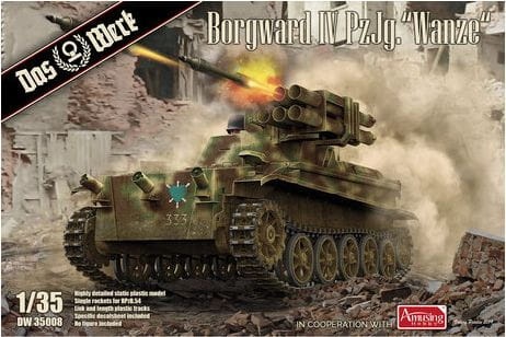 Zdjęcie główne produktu Borgward IV Panzerjager Wanze 1:35 Das Werk 35008