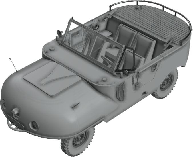 Zdjęcie dodatkowe produktu Schwimmwagen Trippel SG 6/38 1:35 Das Werk 35012