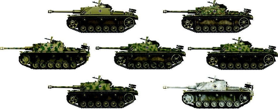 Zdjęcie dodatkowe produktu StuG III Ausf.G early w/Winterketten 1:16 Das Werk 16003