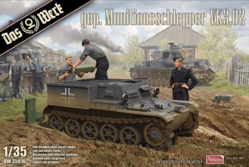 Gepanzerter Munitionsschlepper VK3.02 1:35 Das Werk 35016