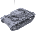 Zdjęcie dodatkowe produktu Panzer III Ausf.J 1:16 Das Werk 16002