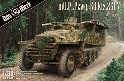 Mtl. Pi. Pzwg. Sd.Kfz. 251/7 Ausf. D 1:35 Das Werk 35030