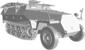 Zdjęcie dodatkowe produktu Mtl. Pi. Pzwg. Sd.Kfz. 251/7 Ausf. D 1:35 Das Werk 35030