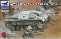 Zdjęcie główne produktu WWII German StuG III Ausf C/D (2in1) 1:35 Bronco CB35116