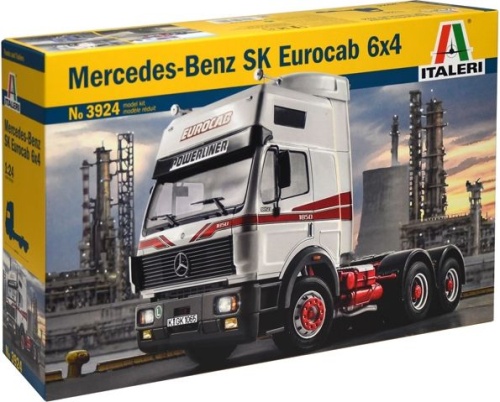 Mercedes-Benz SK Eurocab 6×4 1:24 Italeri 3924