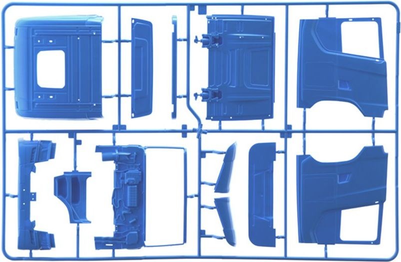 Zdjęcie dodatkowe produktu Scania S770 4x2 Normal Roof 1:24 Italeri 3961