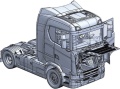 Zdjęcie dodatkowe produktu Scania S770 4x2 Normal Roof 1:24 Italeri 3961