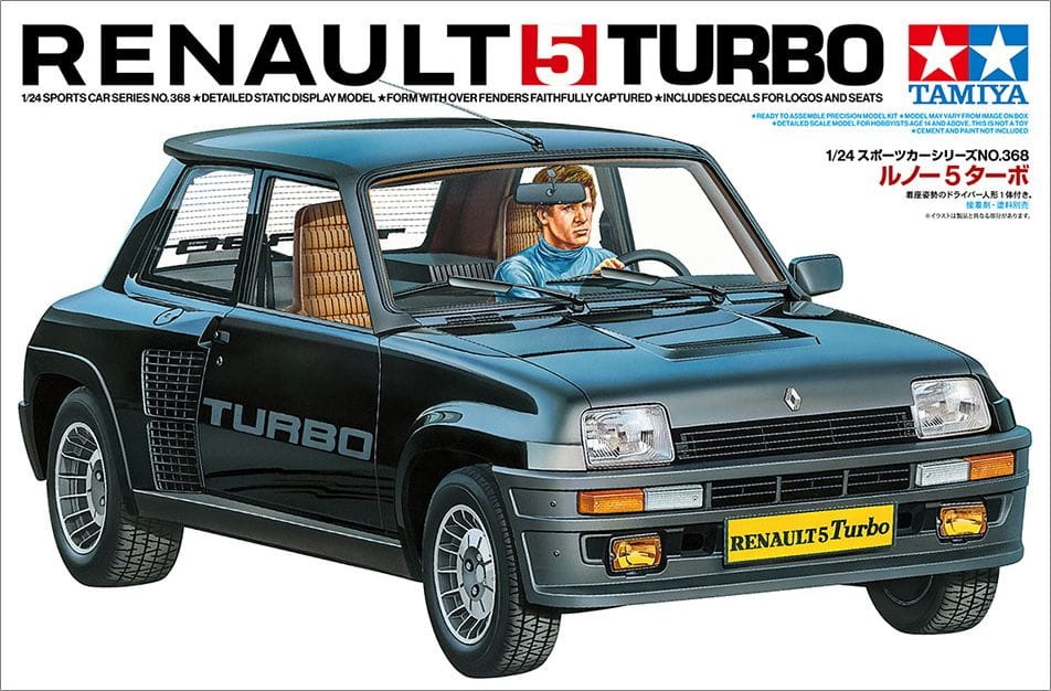 Zdjęcie główne produktu Renault 5 Turbo 1:24 Tamiya 24368