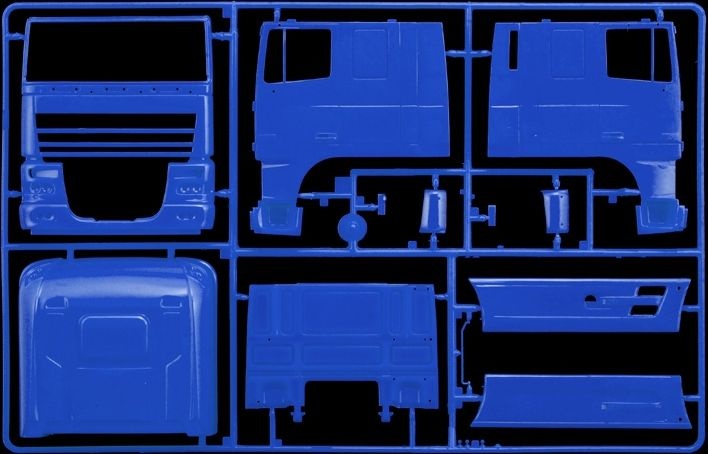 Zdjęcie dodatkowe produktu DAF XF105 Space America 1:24 Italeri 3933