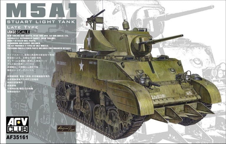 Zdjęcie główne produktu M5A1 Stuart Light Tank 1:35 AFV Club 35161