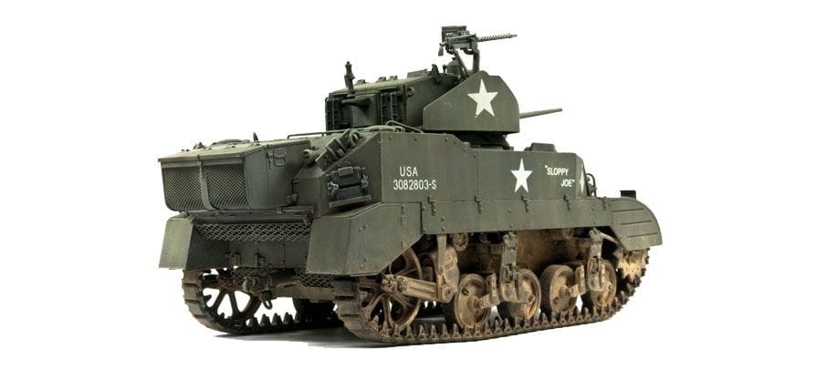 Zdjęcie dodatkowe produktu M5A1 Stuart Light Tank 1:35 AFV Club 35161