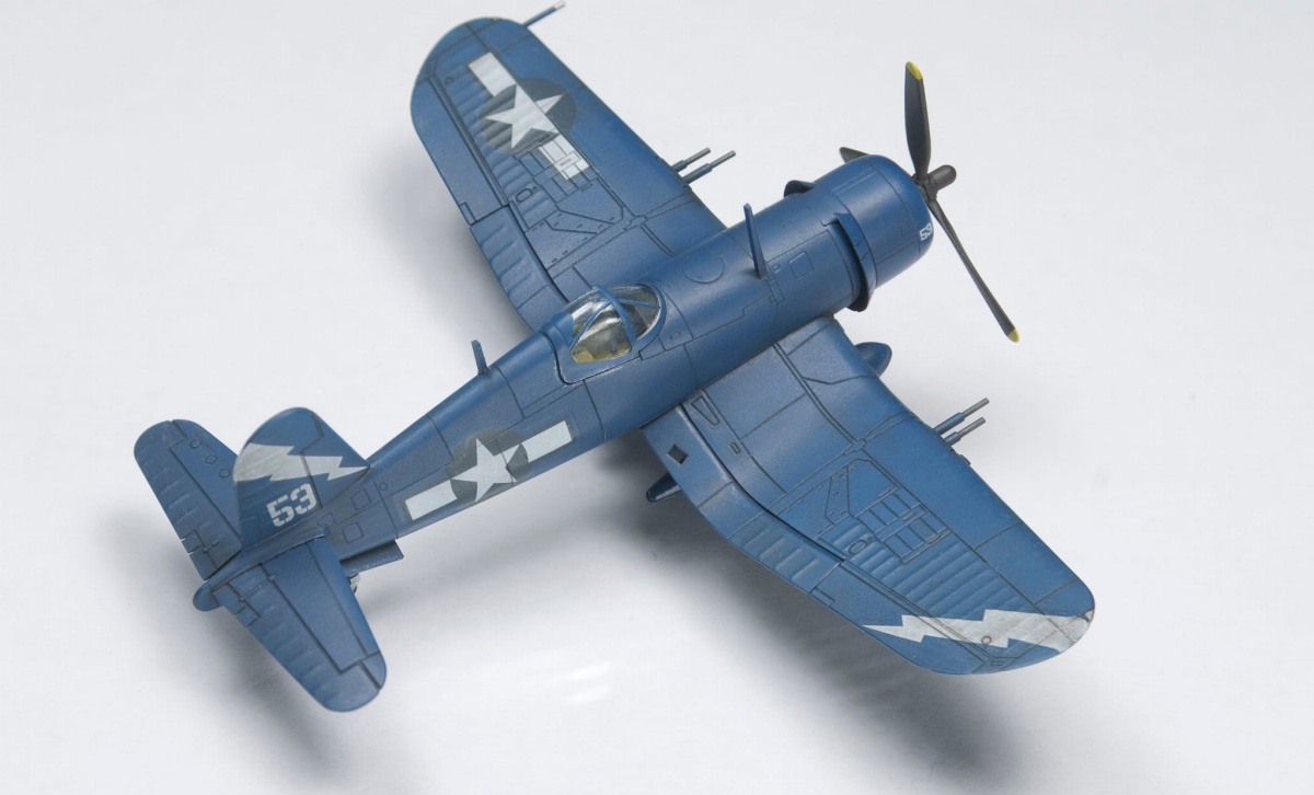 Zdjęcie dodatkowe produktu Vought F4U-1/1A/1C/1D Corsair 1:144 AFV Club 14406