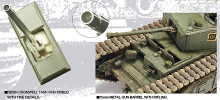 Zdjęcie dodatkowe produktu Churchill Mk III with QF 75mm Mk V Gun 1:35 AFV Club 35S54