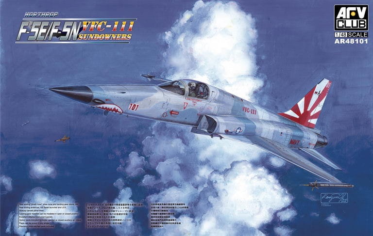 Zdjęcie główne produktu F-5E/F-5N Tiger II YFC-111 Sundowners 1:48 AFV Club 48101