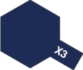 Zdjęcie dodatkowe produktu Tamiya 81003 X-3 Royal Blue Farba 23ml X3 Acrylic