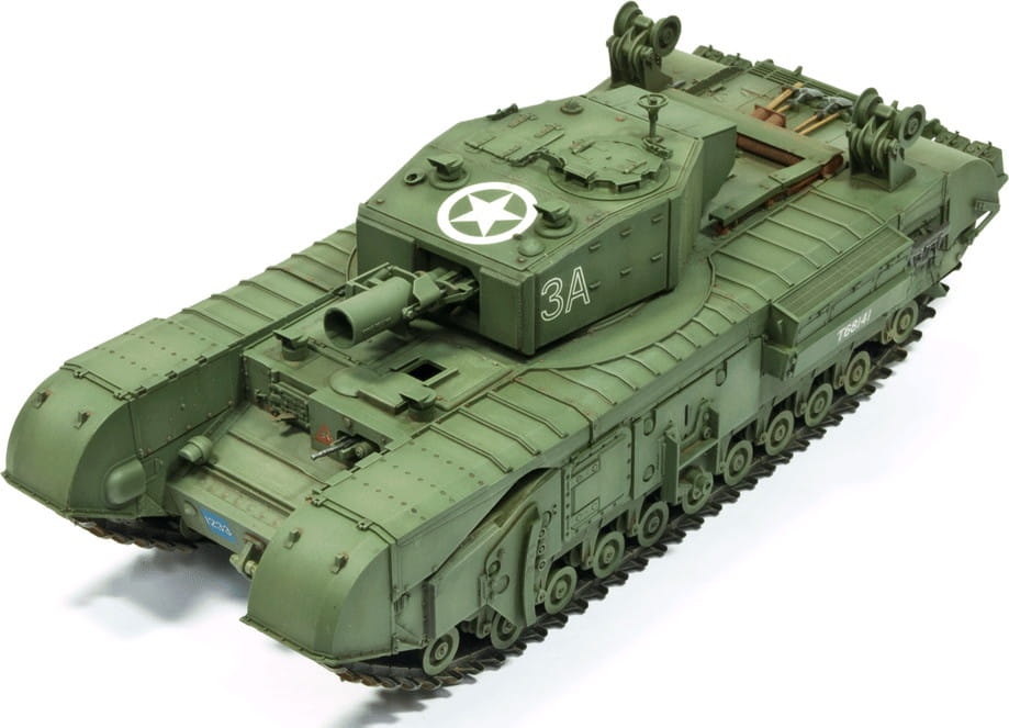 Zdjęcie dodatkowe produktu Churchill Mk. III AVRE 1:35 AFV Club 35167