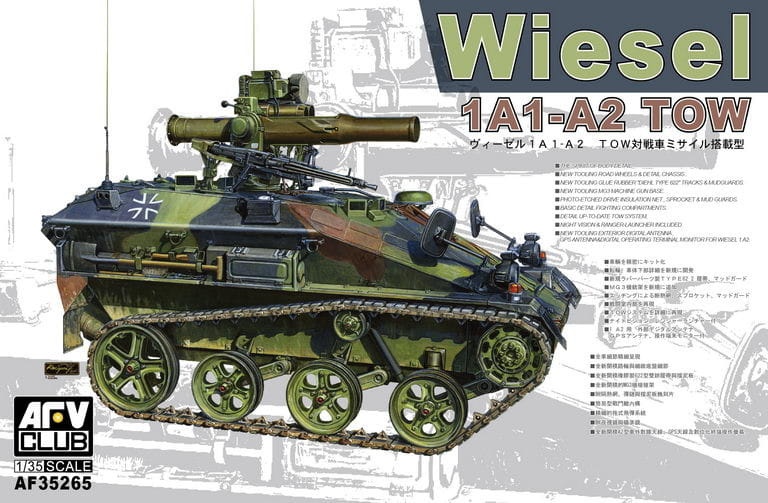 Zdjęcie główne produktu Wiesel 1 Tow A1/A2 1:35 AFV Club 35265