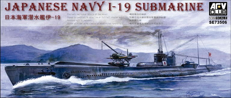 Zdjęcie główne produktu Japanese Navy I-19 1:350 AFV Club SE73506