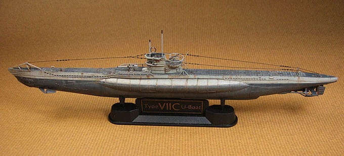 Zdjęcie dodatkowe produktu German U-Boat Type VIIC 1:350 AFV Club SE73503