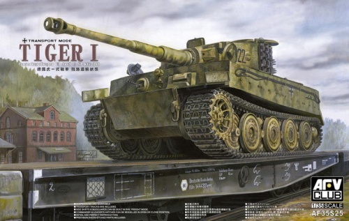 Pz.Kpfw VI Tiger Ausf.E (Transport Mode) 1:35 AFV Club 35S25