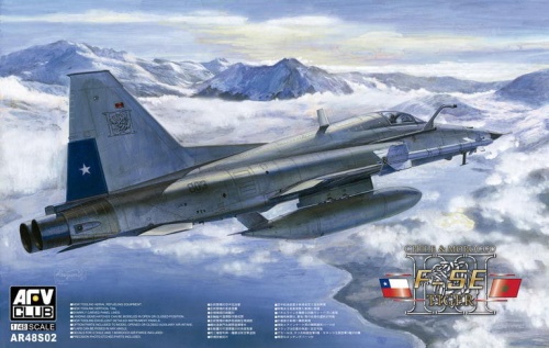 F-5E Tiger III Chile and Morocco Air Force 1:48 AFV Club 48S02