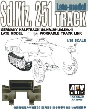 Zdjęcie główne produktu Sd.Kfz.251 Late Model track 1:35 AFV Club 35069