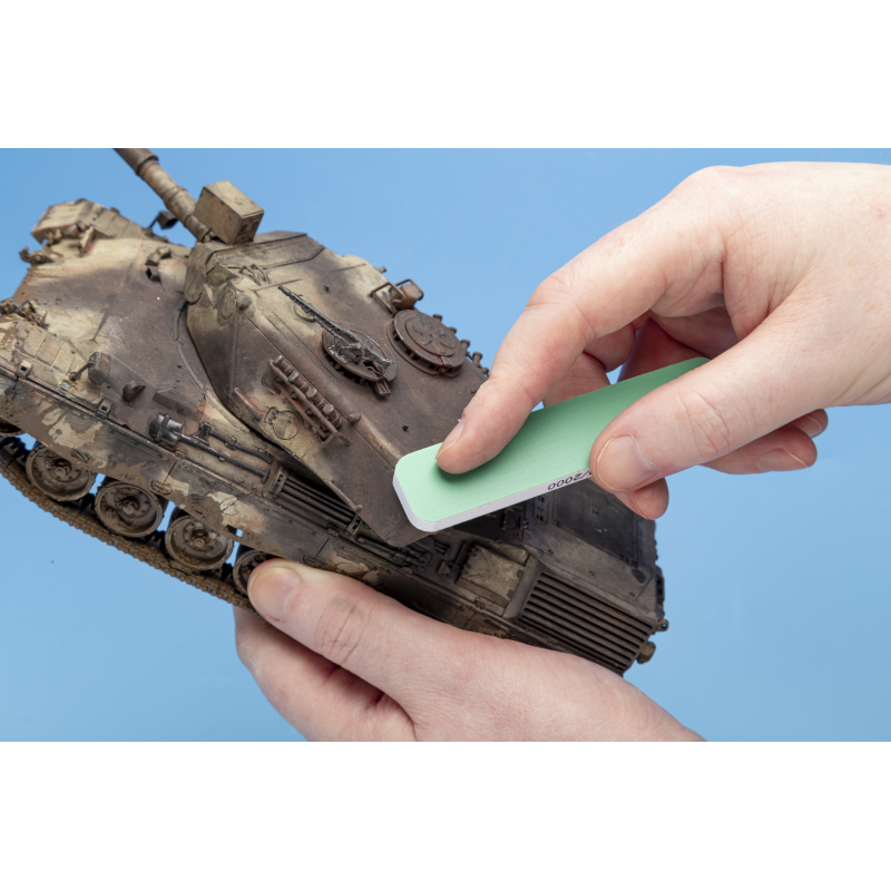 Zdjęcie dodatkowe produktu Multi-Purpose Flexi Sander Set x6 (90x19x6mm) Modelcraft Shesto PAB1400