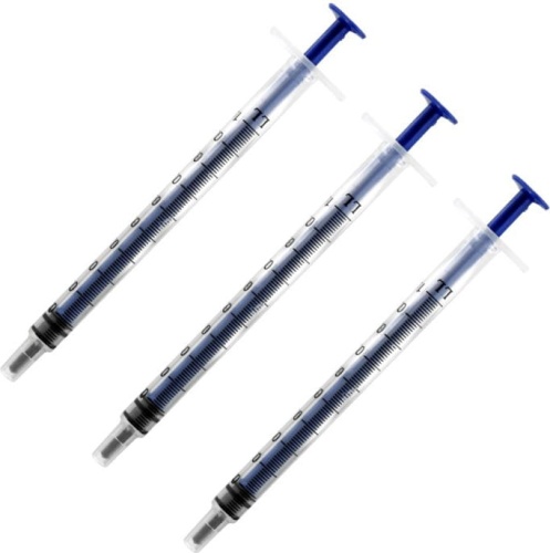 Precyzyjna strzykawka Modelcraft (1 ml) x 3 Shesto POL1001-3