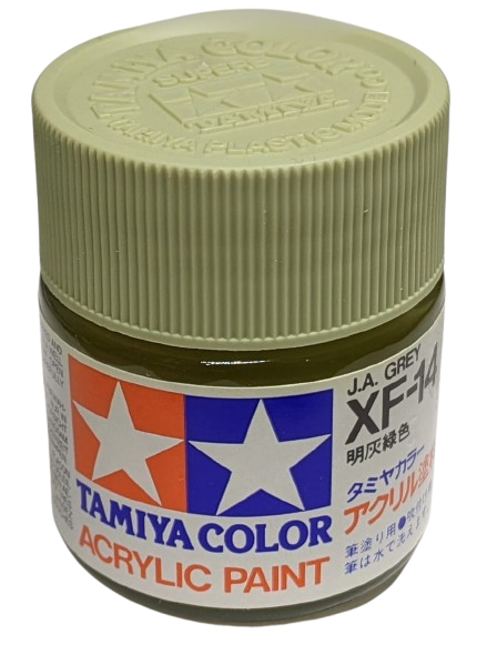 Zdjęcie główne produktu Tamiya 81314 XF-14 J.A. Grey Farba 23ml XF14 Acrylic
