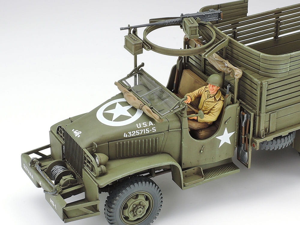 Zdjęcie dodatkowe produktu US 2 1/2-Ton 6x6 Cargo Truck Accessory Parts Set 1:35 Tamiya 35231