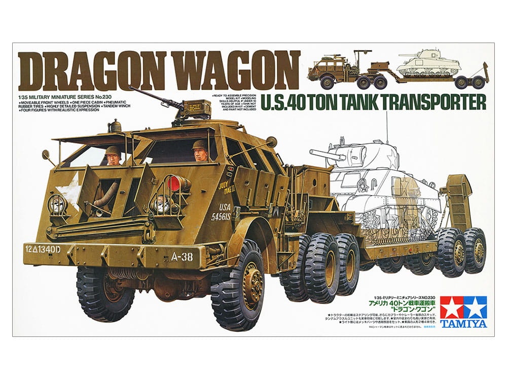 Zdjęcie główne produktu Dragon Wagon 40ton Tank Transporter (US) 1:35 Tamiya 35230