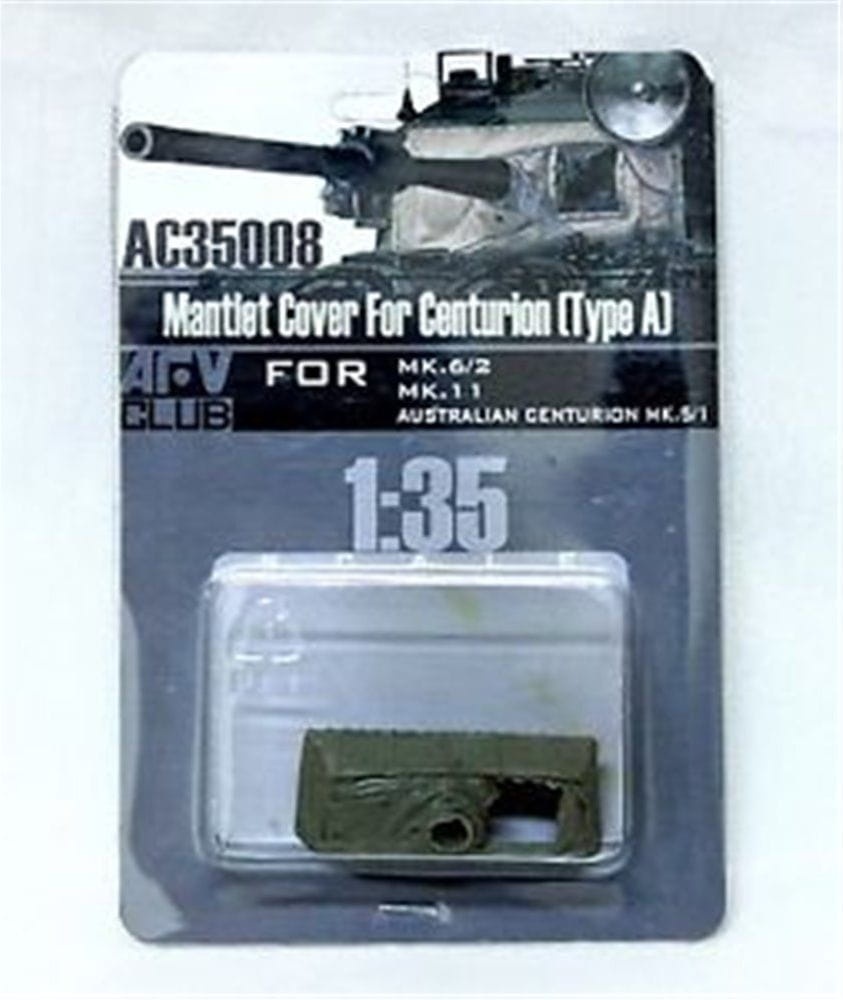 Zdjęcie dodatkowe produktu Mantlet Cover For Centurion (Type A) 1:35 AFV Club AC35008
